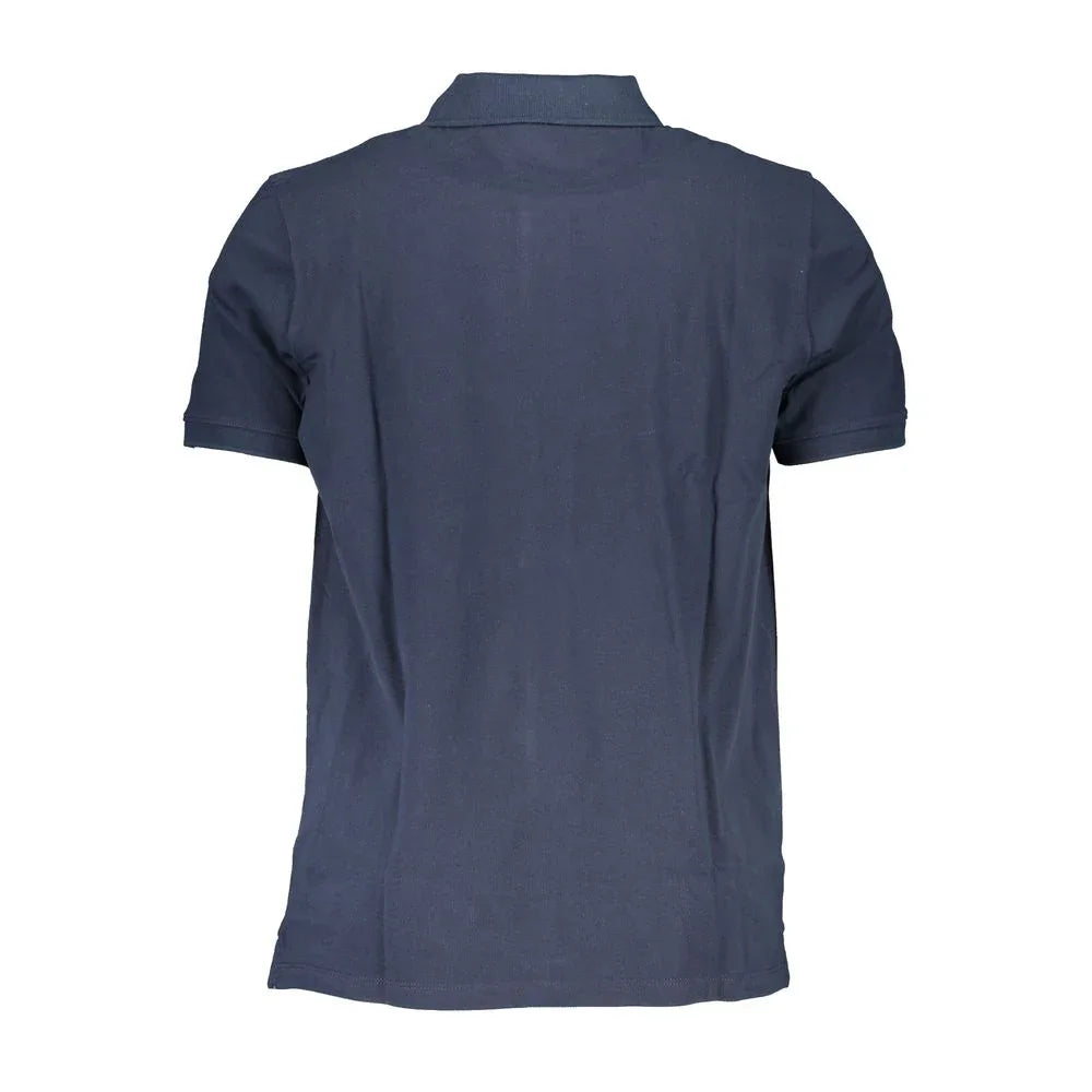 Timberland Blue Organic Cotton Men Polo Shirt - Zeiniez