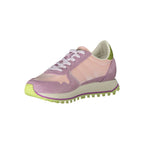 Blauer Rosa Poliuretano Donna Sneaker - Zeiniez