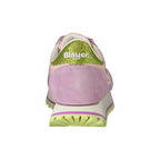 Blauer Rosa Poliuretano Donna Sneaker - Zeiniez