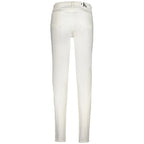 Calvin Klein White Cotton Women's Jean - Zeiniez