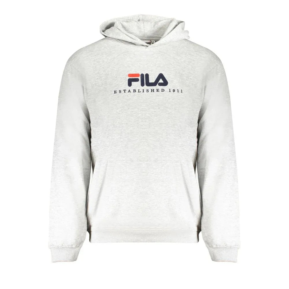 Fila Grigio Cotton Men's Hoodie - Zeiniez