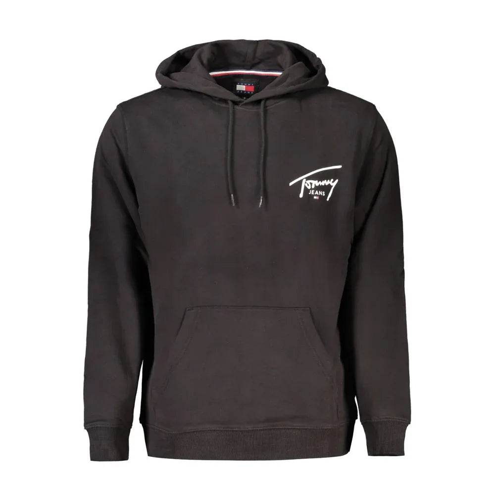 Tommy Hilfiger Black Cotton Men Sweater - Zeiniez