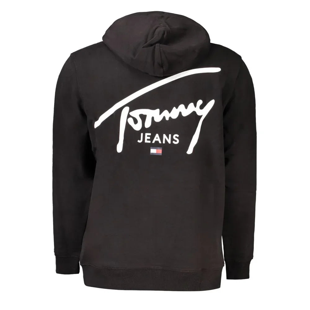 Tommy Hilfiger Black Cotton Men Sweater - Zeiniez