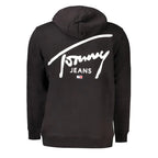 Tommy Hilfiger Black Cotton Men Sweater - Zeiniez