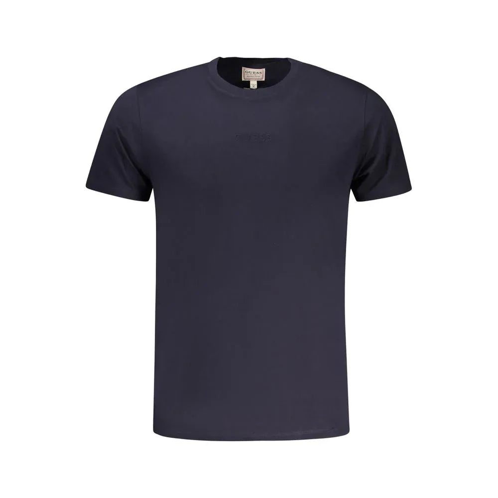 Guess Jeans Blu Cotton Men T-Shirt - Zeiniez