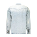 Hugo Boss Blue Cotton Shirt - Zeiniez