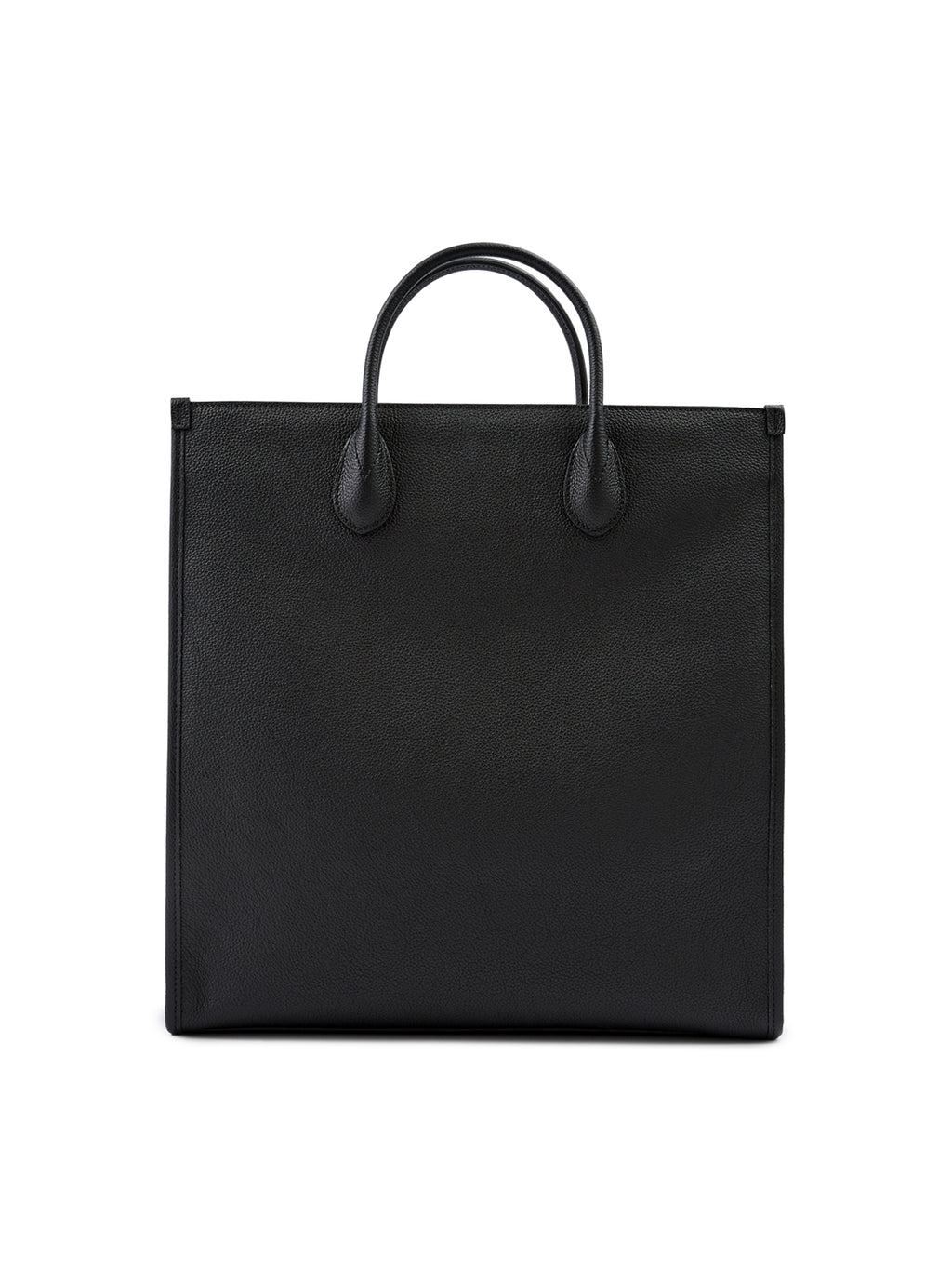 Gucci Black Leather Logo Medium Tote Bag - Zeiniez