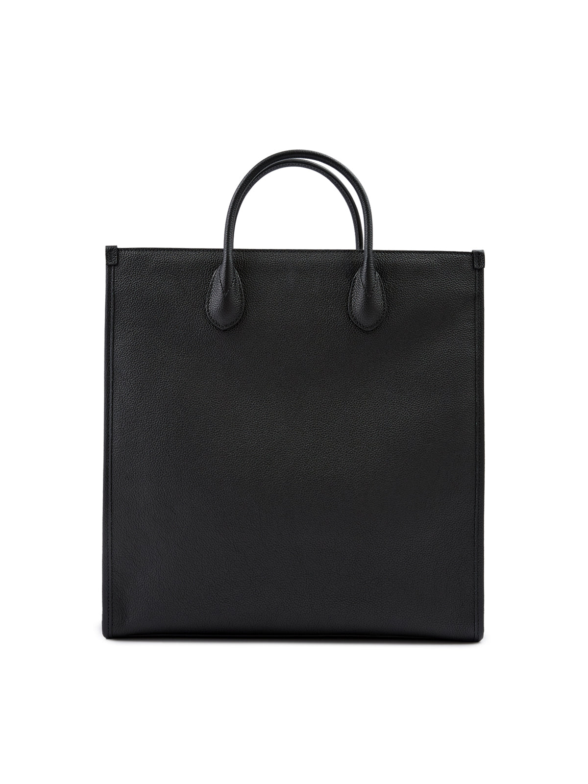 Gucci Black Leather Logo Medium Tote Bag - Zeiniez