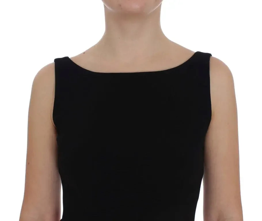 Dolce & Gabbana Pink Floral Print Long Maxi Sheath Dress - Zeiniez