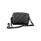 Mario Valentino Black Polyurethane Women Shoulder Bag
