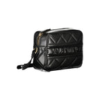 Mario Valentino Black Polyurethane Women Shoulder Bag