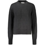 Calvin Klein Black Cotton Women Sweater - Zeiniez