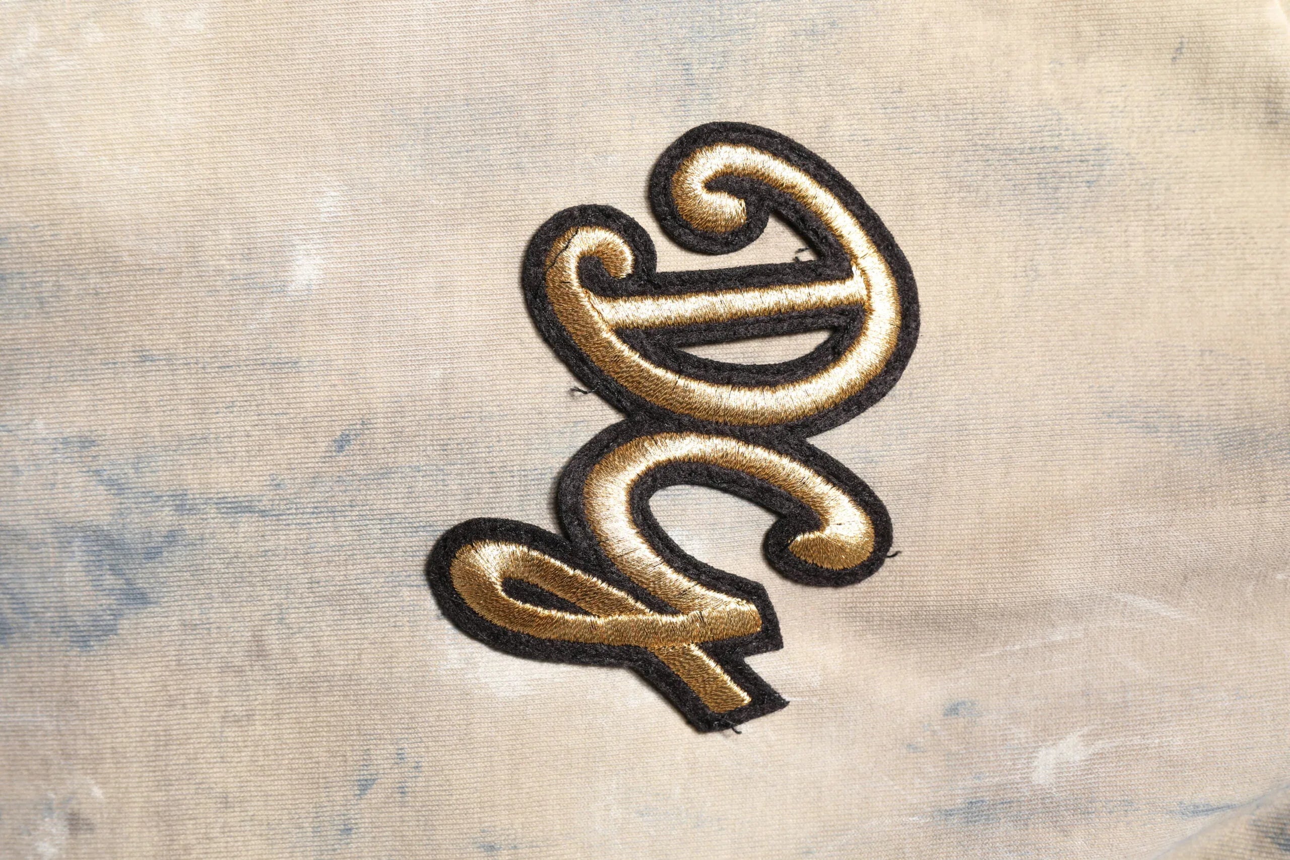 Dolce & Gabbana Beige Tie Dye DG Embroidery Cropped T-shirt - Zeiniez