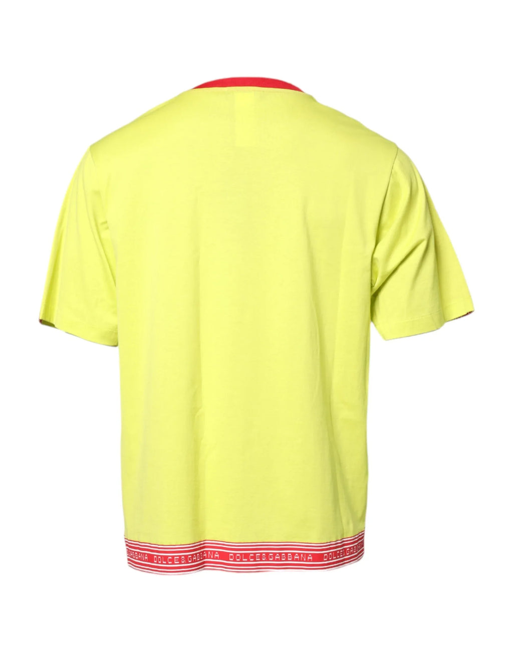 Dolce & Gabbana Green Cotton 85 Patch Crew Neck T-shirt - Zeiniez