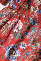 Dolce & Gabbana Red Floral Jacquard A-line Mini Dress - Zeiniez