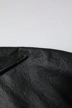 Dolce & Gabbana Black Cotton Short Sleeves V-neck T-shirt - Zeiniez