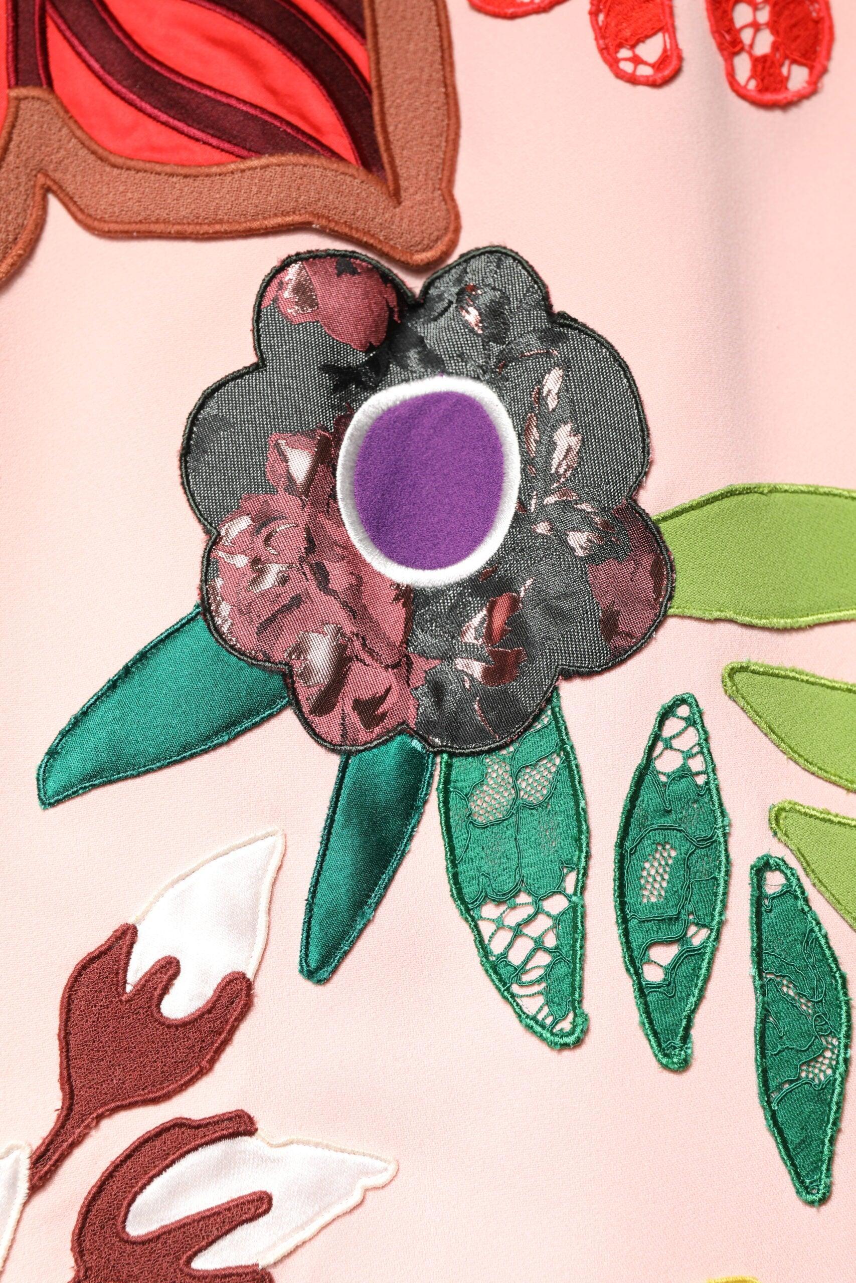 Dolce & Gabbana Pink Floral Print Spaghetti Strap Mini Dress - Zeiniez