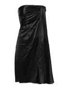 Dolce & Gabbana Black Strapless Sheath A-line Mini Dress - Zeiniez