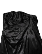 Dolce & Gabbana Black Strapless Sheath A-line Mini Dress - Zeiniez