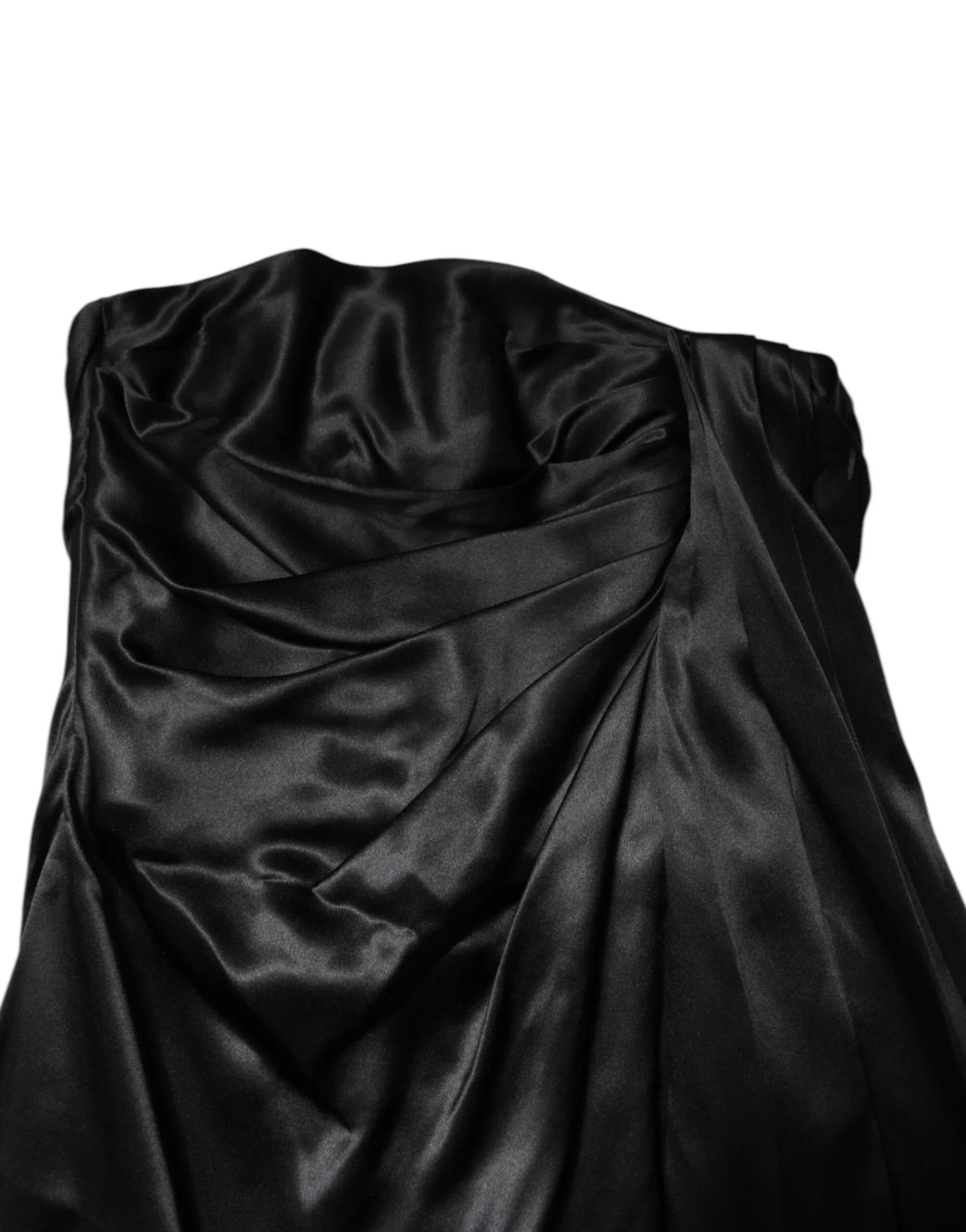 Dolce & Gabbana Black Strapless Sheath A-line Mini Dress - Zeiniez