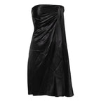 Dolce & Gabbana Black Strapless Sheath A-line Mini Dress - Zeiniez