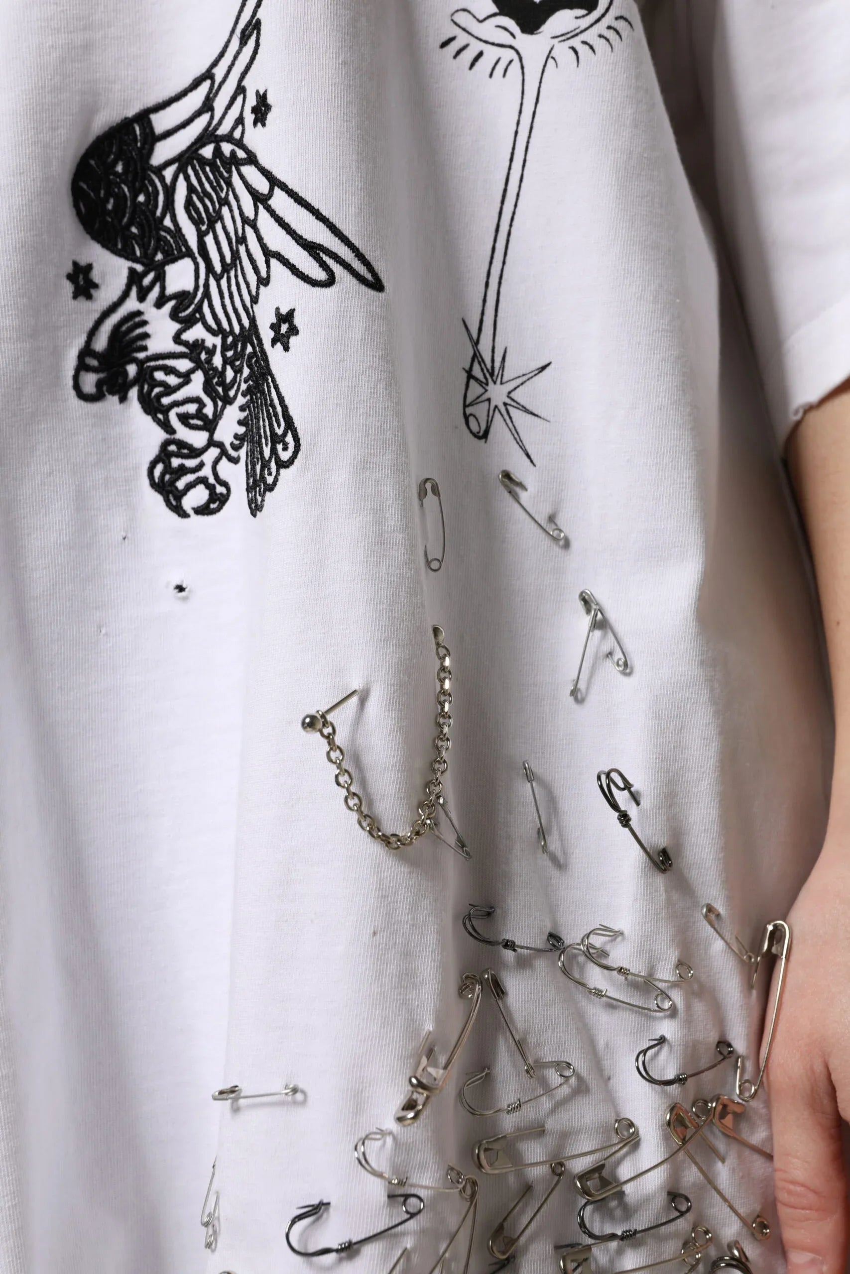 Dolce & Gabbana White Cotton DG BLESSED Printed T-shirt - Zeiniez