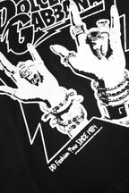 Dolce & Gabbana Black Cotton Printed Short Sleeves T-shirt - Zeiniez