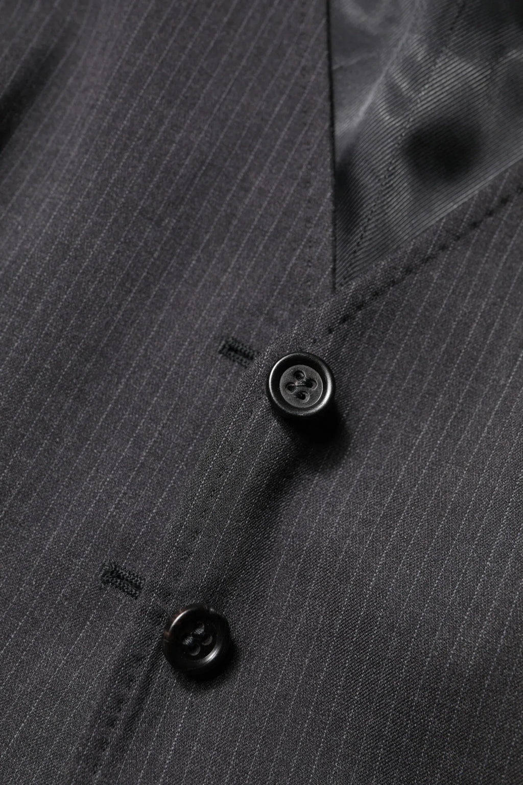 Dolce & Gabbana Black Striped Button Down Sleeveless Vest Top - Zeiniez