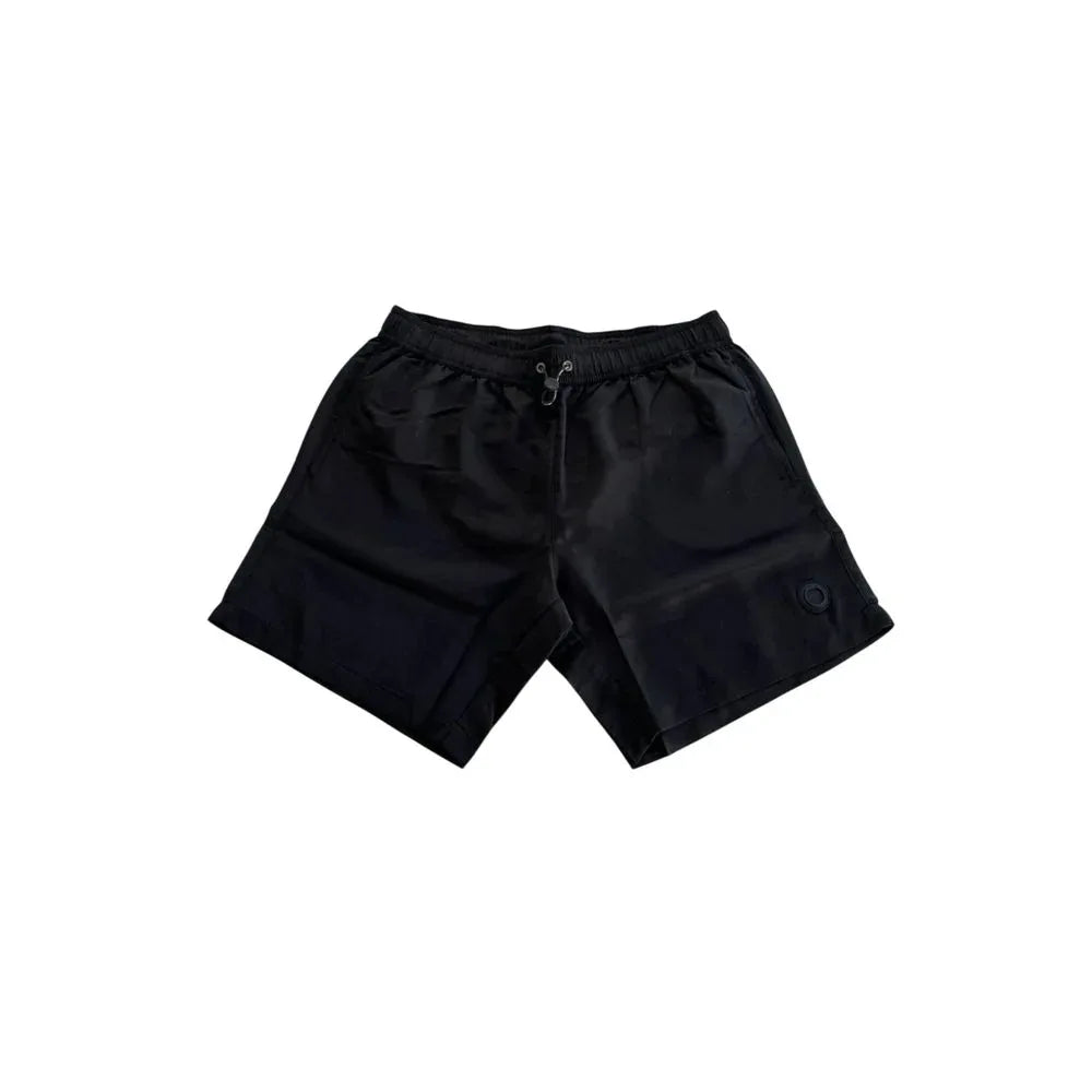 Trussardi Beachwear Black Polyester Men's Swim Short - Zeiniez