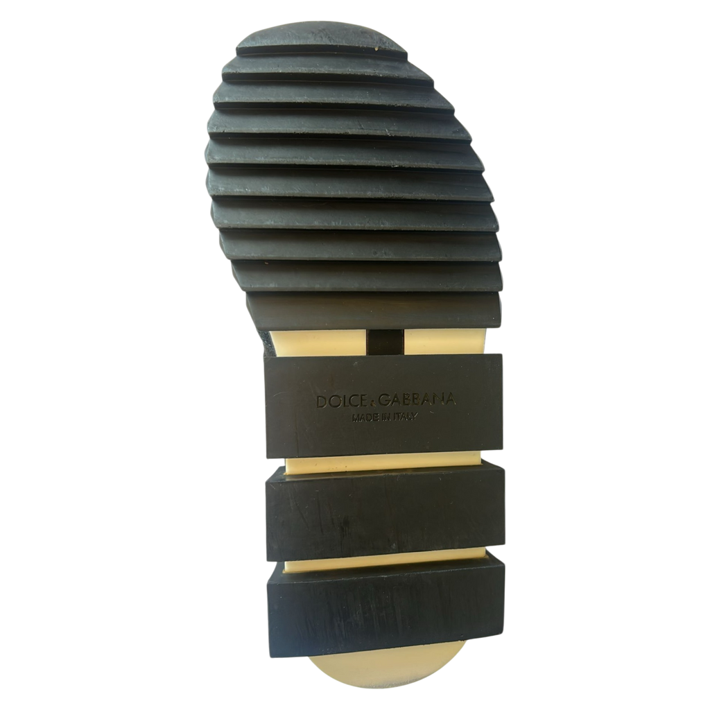 Dolce & Gabbana Black Mesh Sorrento Trekking Sneakers Shoes - Zeiniez