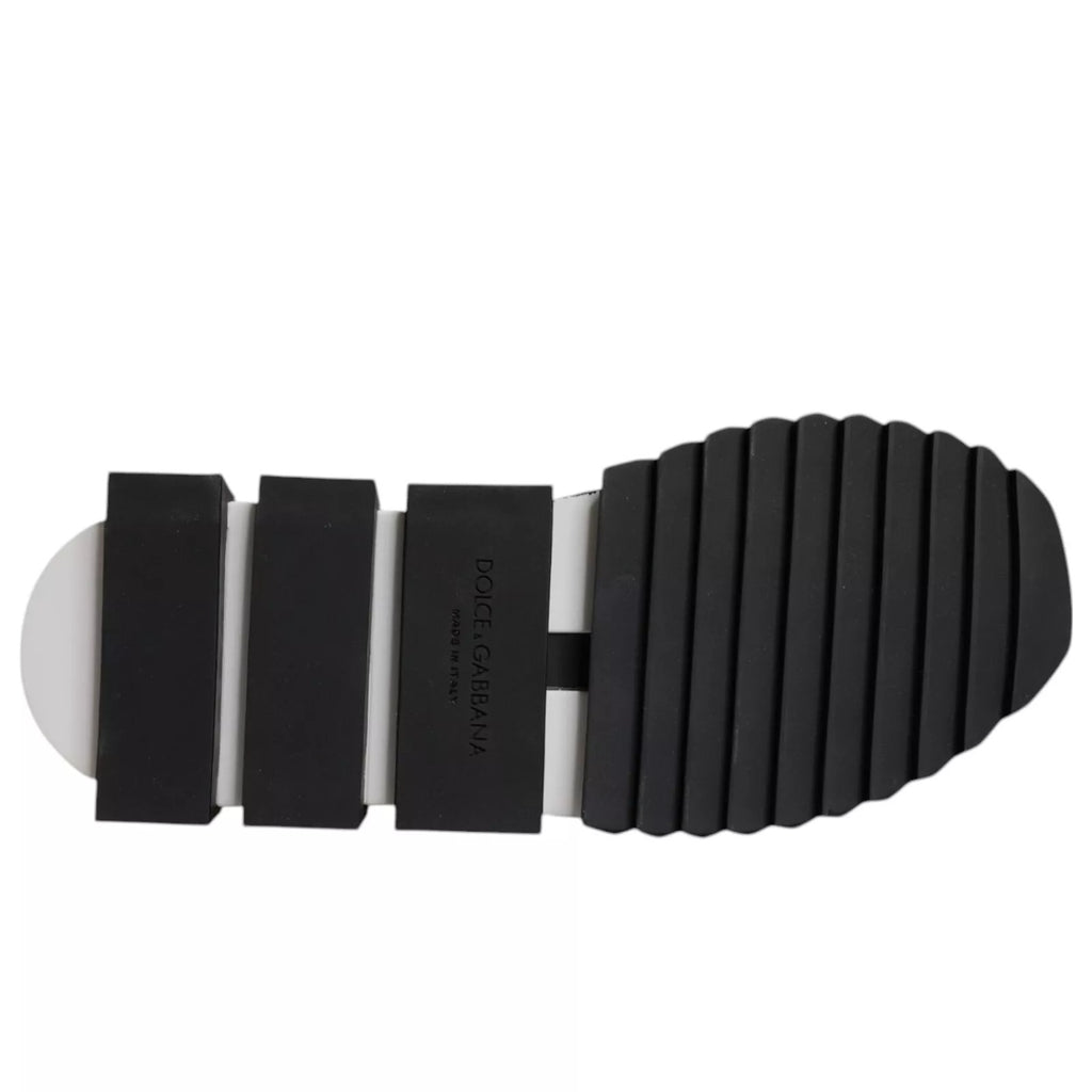 Dolce & Gabbana Black Mesh Sorrento Trekking Sneakers Shoes - Zeiniez