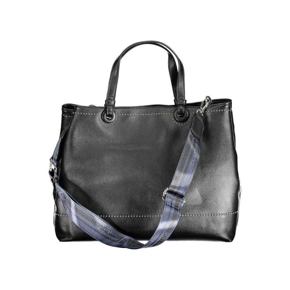BYBLOS Black Polyurethane Women Handbag - Zeiniez