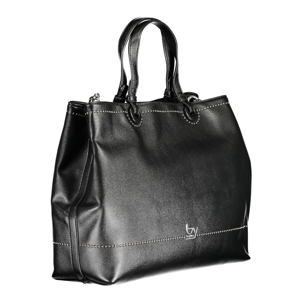 BYBLOS Black Polyurethane Women Handbag - Zeiniez