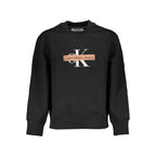 Calvin Klein Black Cotton Men's Sweatshirt - Zeiniez