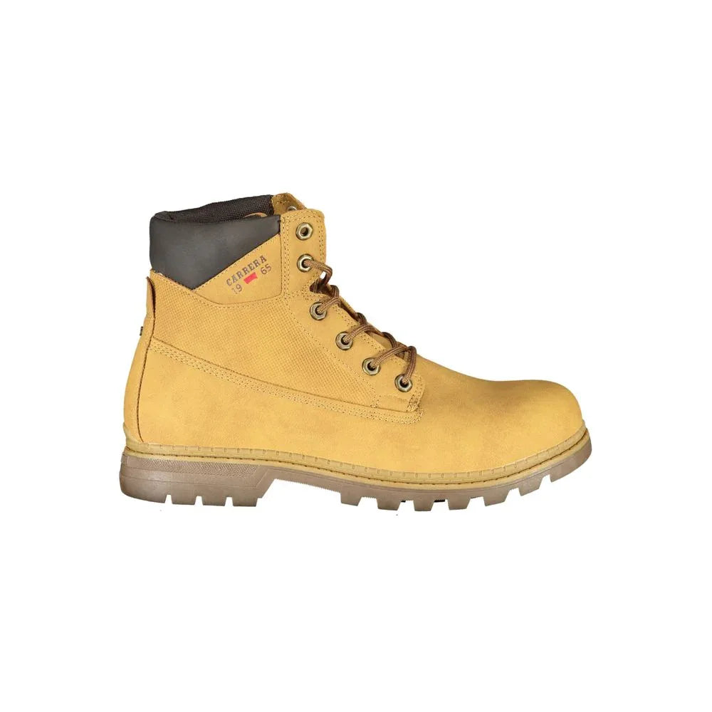 Carrera Giallo Polyurethane Men Ankle Boot - Zeiniez