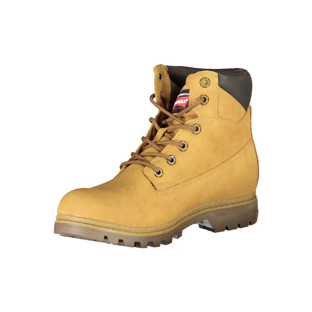 Carrera Giallo Polyurethane Men Ankle Boot - Zeiniez