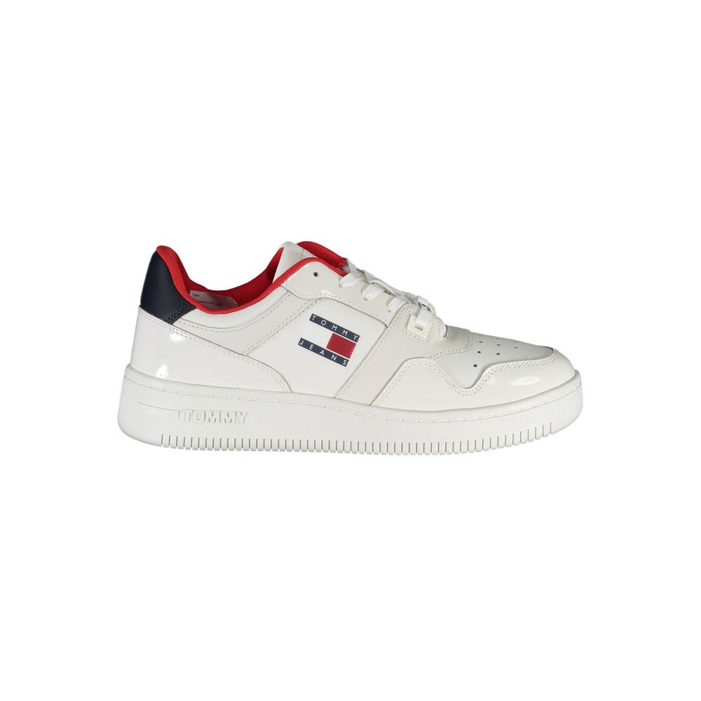 Tommy Hilfiger Bianco Leather Women Sneaker - Zeiniez