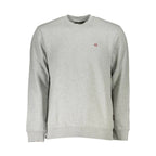 Napapijri Grigio Cotton Men's Sweatshirt - Zeiniez