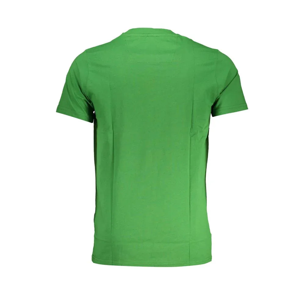 Cavalli Class Verde Cotton Men T-Shirt - Zeiniez