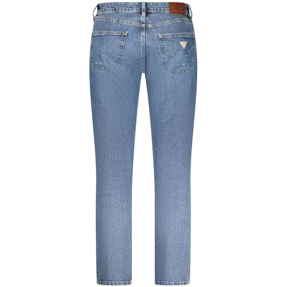 Guess Jeans Blu Cotton Men's Jeans - Zeiniez
