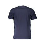 North Sails Blue Cotton Men T-Shirt - Zeiniez