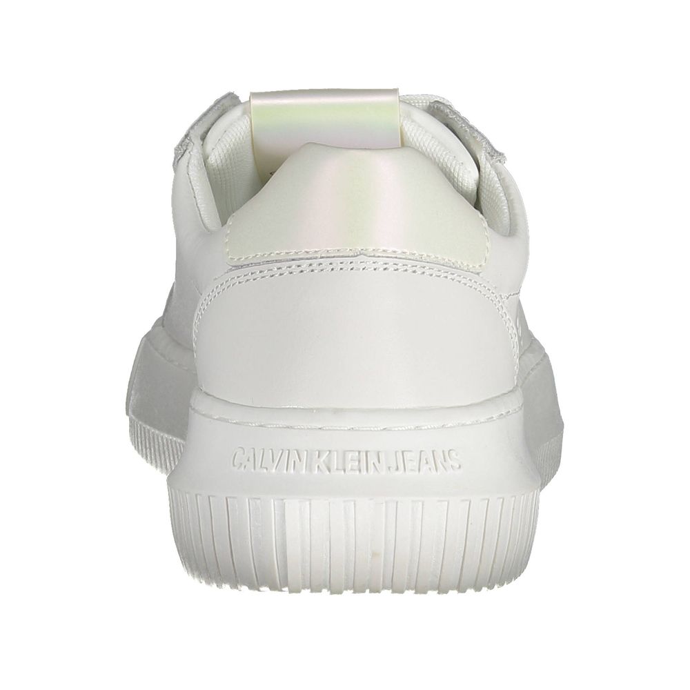 Calvin Klein White Leather Women Sneaker - Zeiniez