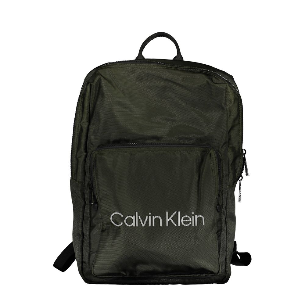 Calvin Klein Verde Polyester Men Backpack - Zeiniez