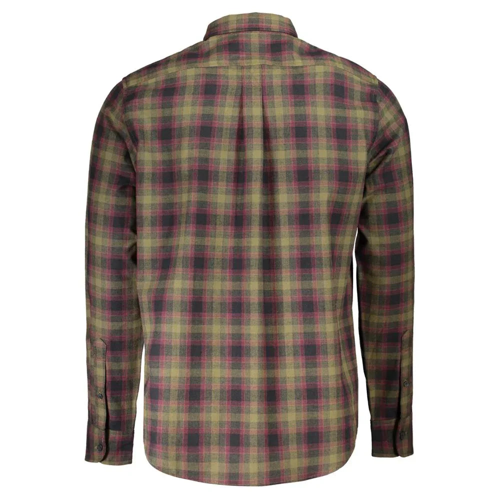 Timberland Verde Cotton Men Shirt - Zeiniez