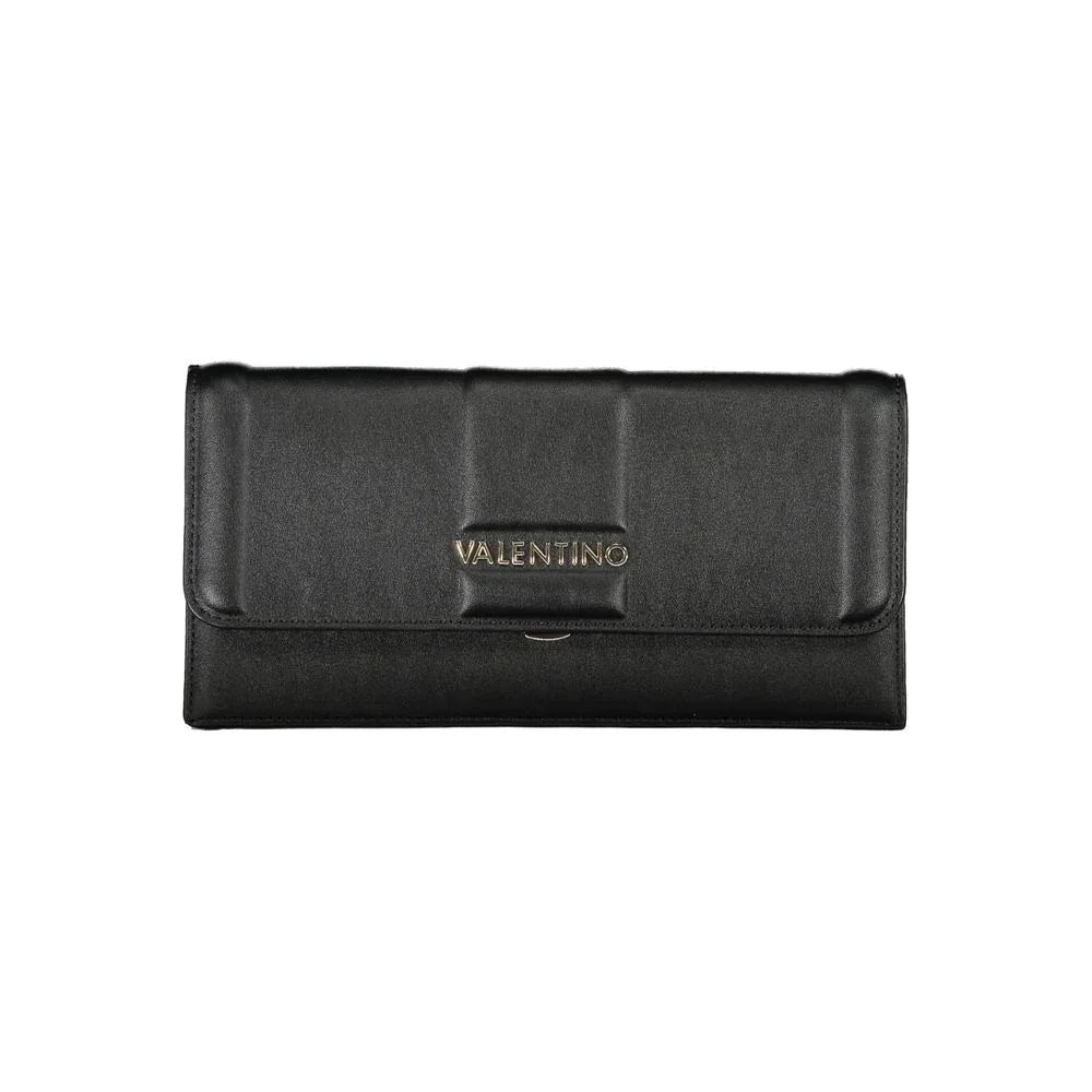 Mario Valentino Black Polyurethane Women Clutch - Zeiniez