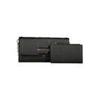 Mario Valentino Black Polyurethane Women Clutch - Zeiniez