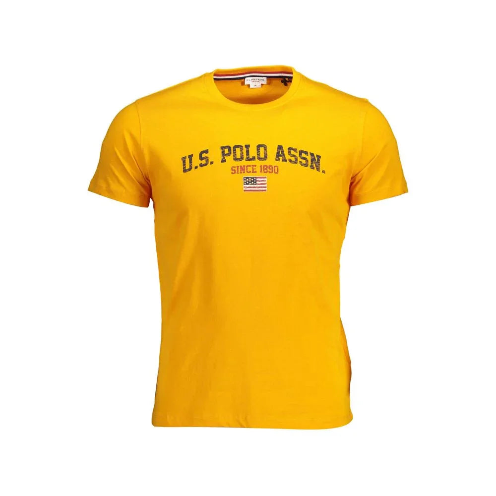 U.S. POLO ASSN. Arancione Cotton Men's T-Shirt - Zeiniez