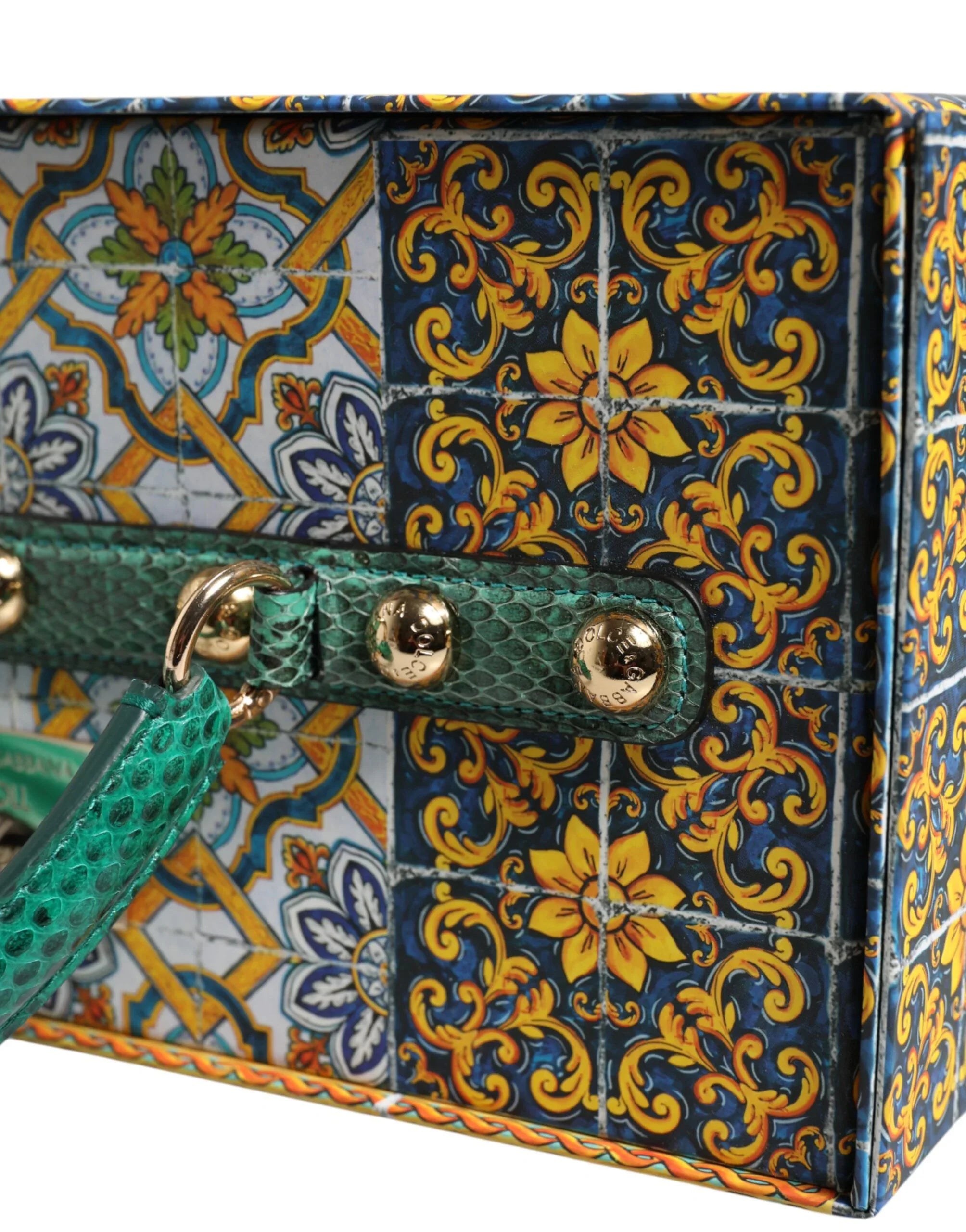 Dolce & Gabbana Black Dress MARIA Porcelain Fashion Show Leather Sicily Dolls - Zeiniez