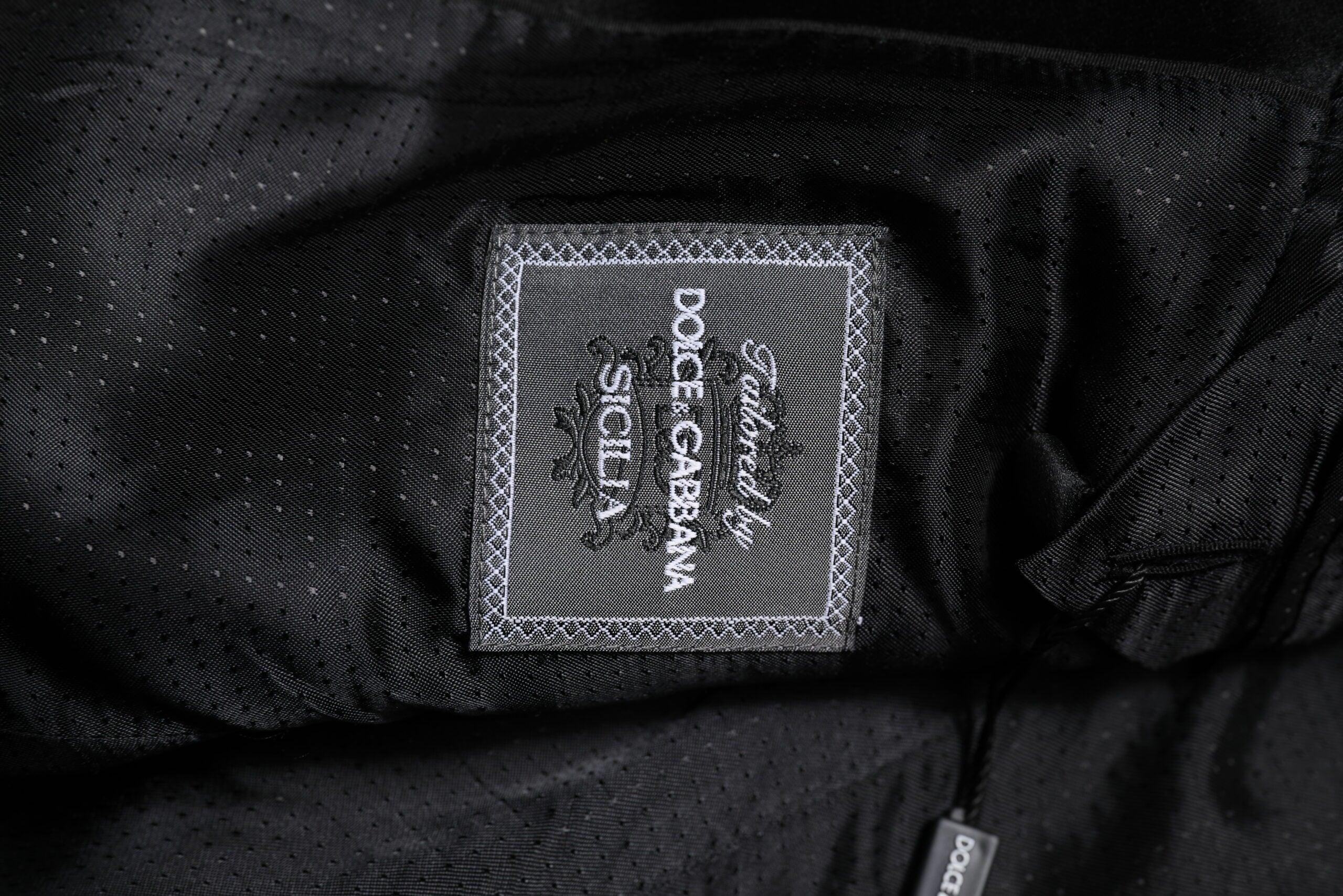 Dolce & Gabbana Red SICILIA Sequin Embellish Blazer Jacket - Zeiniez