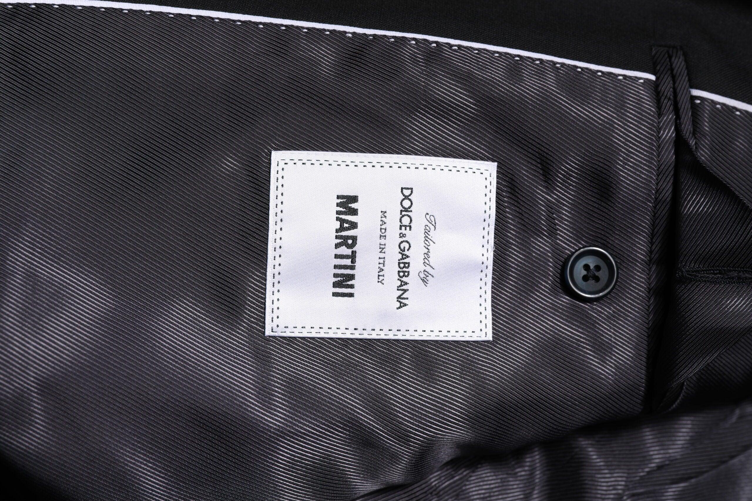 Dolce & Gabbana Dark Blue MARTINI Wool Blazer Coat Jacket - Zeiniez